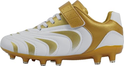 BomKinta Unisex-Child Soccer Cleats - Kids Football Shoes - FG Athletic Outdoor for Boys Girls2