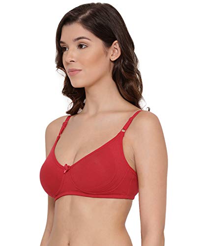 Image of Lyra Women's Moulded Encircled Bra(513) Pack of 2 White & Black,30B
