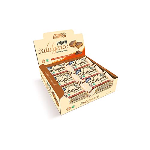 Applied Nutrition Indulgence Bar proteïne reep eiwit eiwitreep 12x50g (hazelnoot caramel - hazelnoot karamel)