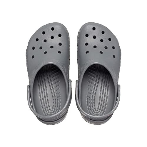 Image of Crocs Kids' Classic Clog , Slate Grey /Slate Grey, 11 Little Kid