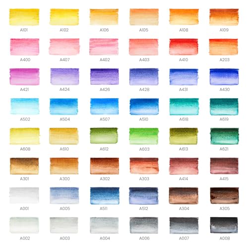 ARTEZA 48 colori per pittura ad acquerello con