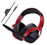 Amazon Basics Pro Gaming Headset - Red