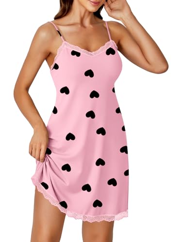 Image of Women's Sexy Lace V Neck Nightgown