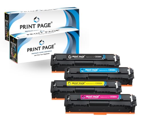 Image of 128A Toner Cartridge Compatible for Color LJ Pro Printers CM1415, CP1525 (128A - 4 Color Combo)