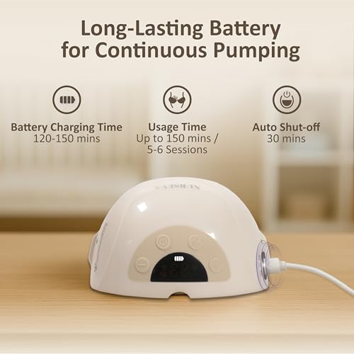 Pro-90A Smart Hands Free Breast Pump – 2026 Upgrade, Wireless Double (2) Electric Wearable Breast Milk Pumps for Mom – 3D Multi-Modes & Levels – App Controlled, Portable, Discreet, BPA Free - Image 5