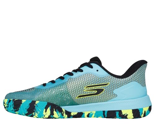 Skechers Uomo Viper Court Pro 2.0 Sneaker In Verde Acqua, Taglia 43, Arch Fit - 3