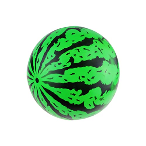 SUPVOX 6pcs Inflatable Watermelon Beach Balls Fun Ball for Beach Parties Brightly Colored Design for Adults Activities
