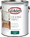 Latex Ceiling Paint, 2070T/01, Flat, Interior, 1 gal, White