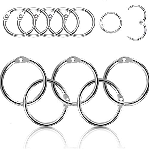 Preisvergleich Produktbild 20mm Metallringe für Buchbinder