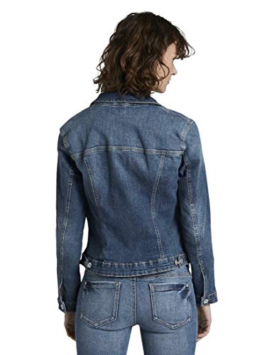 TOM TAILOR Damen Jeansjacke aus Bio-Baumwolle – Ansicht 2