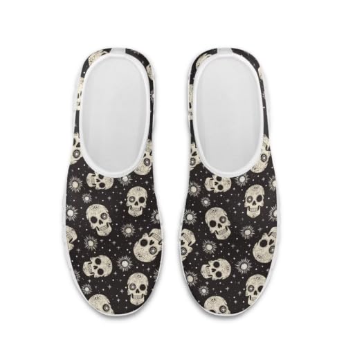 Image of Floral Sneakers for Women Colorful Art Shoes for Women Slip On Casual Work Shoes