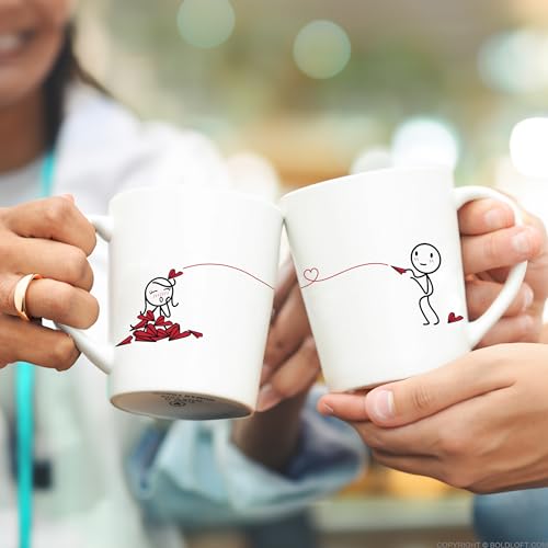 BoldLoft-Love-Will-Find-A-Way-Couple-Coffee-Mugs-Gifts-for-Him-Boyfriend-Husband-Mug-Gift-for-Anniversary-Valentine-Christmas-Long-Distance-Relationships-Romantic-Home-Decor-for-Couples BoldLoft Love Will Find A Way Couple Coffee Mugs Gifts for Him Boyfriend Husband Mug Gift for Anniversary Valentine Christmas Long Distance Relationships Romantic Home Decor for Couples