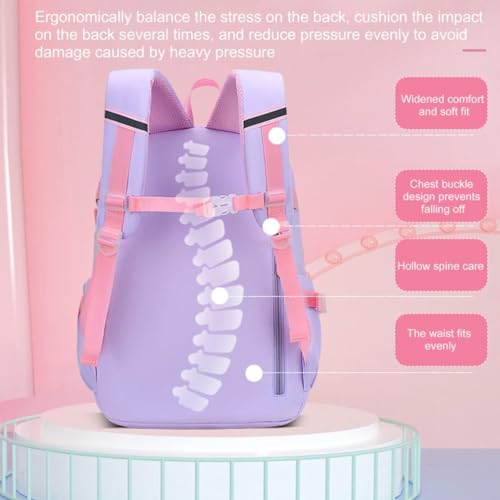 Image of Cots and Cuddles Cute Kawaii Bunny Soft Toy Large Capacity Backpack Bag for Primary School Girl Kids