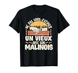 Un Malinois T-shirt unique pour proriétaires de chiens si vous aimez votre chien plus que tout, ou si vous allez adopter un chiot !