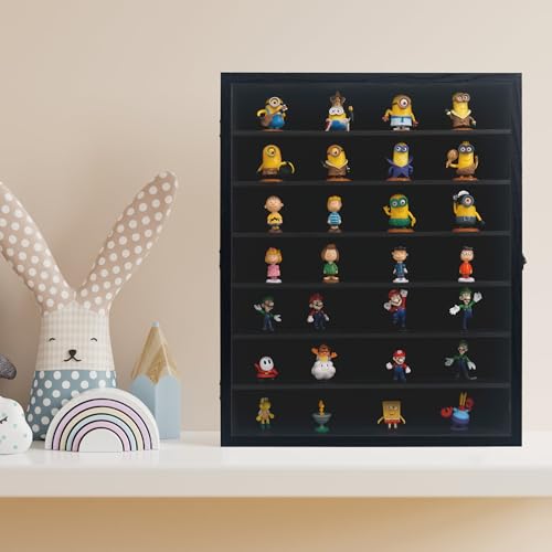 Image of 16x20 Shadow Boxes Display Cases with Shelves, Black Deep Shadow Box Frame for Keepsake Collectibles, Coins Military Medals Pins Wedding Flowers