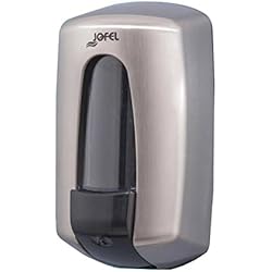 Dispensador Aitana Jofel ac70800 Aitana - Dispensador de jabón recargable, níquel, 0.900 L