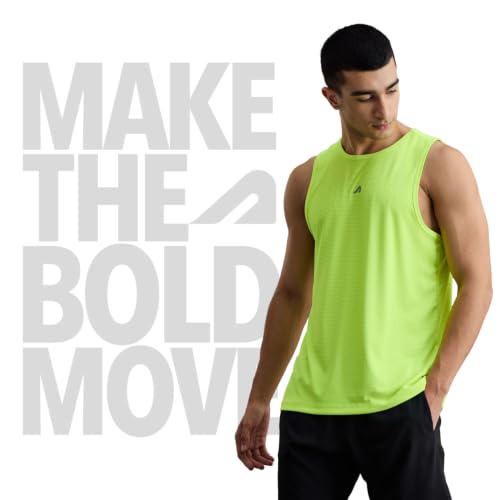 Image of Boldfit Men's Polyester Regular Fit Vest - Multipurpose Sando for Gym, Running, Outdoor - Sleeveless Undershirt, Round Neck Baniyan - Quick Drying, Breathable