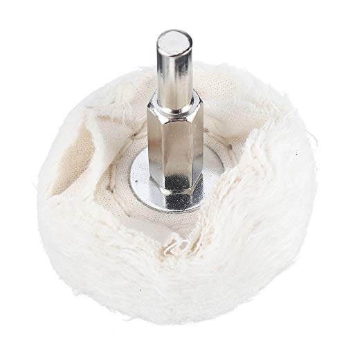 NICOLIE 5Pcs 6mm Shank Cotton Dome Lucidatura