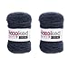 Produktbild Hoooked Ribbon XL Garn (2er-Pack)  Riverside Jeans (RXL SP8)
