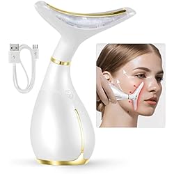 Ms.W Dispositivo de Belleza Electrico Masajeador Cara, Masaje Facial Aparatos Para Flacidez Cara Masajeador Facial Antiarrugas, Maquina Quita Arrugas Lifting Facial Skin Care Masajeadores Faciales
