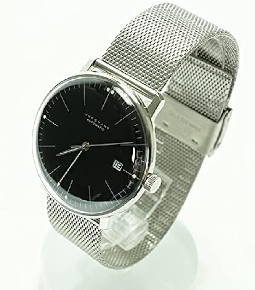 Amazon | ユンハンス マックスビル 027 4701 02M 腕時計 自動巻 メンズ 