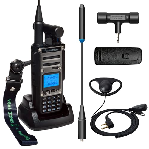 Talkie-walkie 10W QUANSHENG TK-11(8) avec analyseur de spectre et réception pleine bande