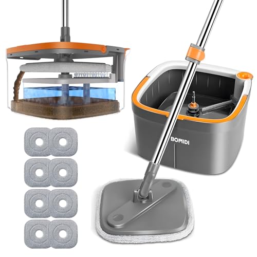 Mop and Bucket Set with Separate Water System