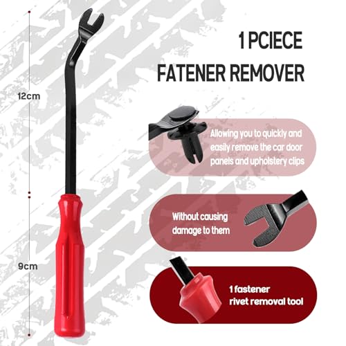 image for Xislet 120Pcs Fender Liner Push-Type Retainer Clip Fastener Compatible