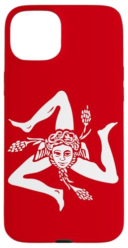 Trinacria Triscele Simbolo Sicilia Bandiera Siciliana �X�}�z�P�[�X iPhone 15 Plus �p