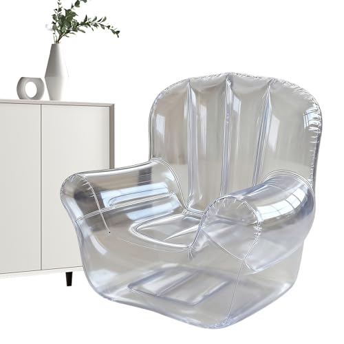Genérico Sillón Inflable,Sofá Inflatable Soplable - Sofá Grueso Cómodo para Adolescentes Adultos Mayores Niños Relajación Interior Dormitorio