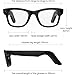 CyanVue AI Smart Glasses,8MP Camera Glasses with Music & Calls, Bluetooth, AI Translator 144 Languages & Accents, Voice Assistant,Clear Sound with Smart Touch Control,for Men Women (White)