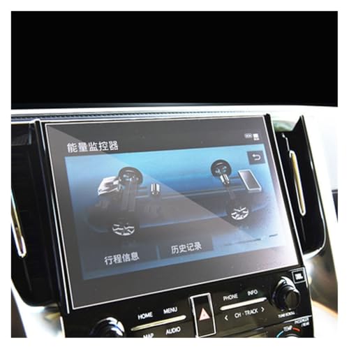 Film protection d'écran navigation GPS en verre trempé 9H pour Toyota Alphard 15-20