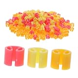 BUGUUYO 300stücke Teiliges Kunststoff Kleiderbügel Zahlen Markierung Größentags Für Drahtbügel Mit Breiten Schultern Größenkennzeichnung Für Bekleidungsladen Marktstand Und Inventarverwalt