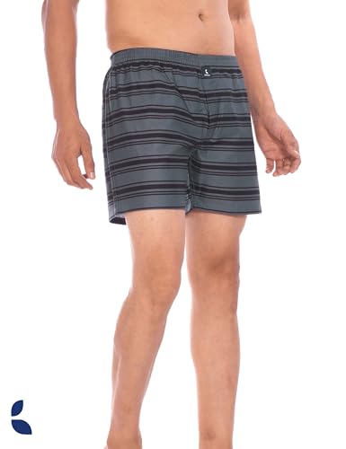 Image of Cotton Boxer Shorts for Men, Breathable, Comfortable & Lightweight (Pack of 2)