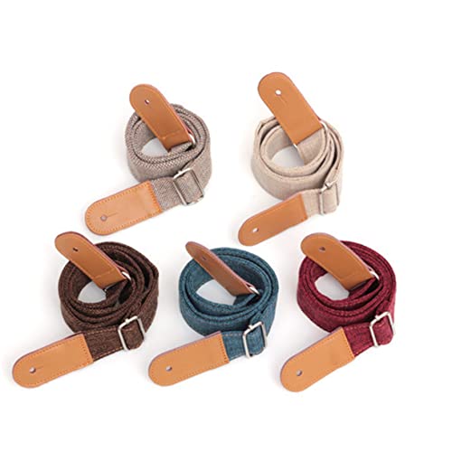 INOOMP Fajas Para La Espalda Para Mujeres Ceinture pour Femmes Cuerpo De Guitarra Para Mujer Ukulélé Sangle Coton Banjolele Sangle Acoustique Guitare Sangle Bandoulière Accessoires - Les Beatles, Paul McCartney, John Lennon, RIngo Starr, George Harrison INOOMP Fajas Para La Espalda Para Mujeres Ceinture pour Femmes Cuerpo De Guitarra Para Mujer Ukulélé Sangle Coton Banjolele Sangle Acoustique Guitare Sangle Bandoulière Accessoires – Image 5