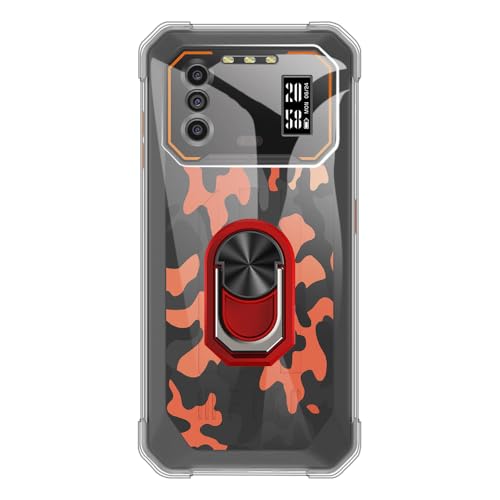 UOGNADGD �t���L�V�u���P�[�X + �����O�z���_�[ IIIF150 B1 Pro �Ƃ̌݊������� �ϏՌ��J�o�[���}�O�l�b�g�����J�X�^�C���X�^���h (�N���A+���b�h�����O)