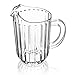 New Star Foodservice 46106 Resturant-Grade Polycarbonate Plastic Water Pitcher, 60 oz, Clear