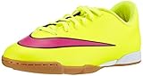  Nike JR Mercurial Vortex II IC Kinder Hallen Fussballschuhe Volt-Black-Hyper Pink - 34