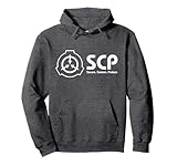 SCP Foundation Collection SCP Pullover Hoodie ,Grey ,Small