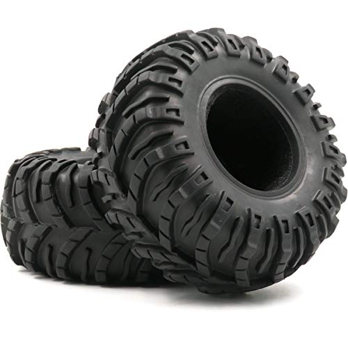 2 neumáticos RC 2.2 para barro y arena de nieve, altura de 130 mm, ajuste a rueda Beadlock 2.2