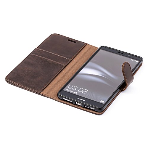 Mulbess Cover per Huawei Mate 8, Custodia Pelle