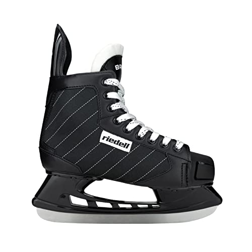 Riedell Skates - Bruin - Recreational Hockey Ice Skates | Black | Size 6 #TOP2