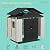 Greesum 8x6FT Plastic Outdoor Storage Shed with Floor, Resin Sheds with Window and Lockable Door, Easy Assembly, HDPE Kick-it Shed for Garden, Lawn, Backyard, Beige