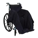 Homecraft Wheelchair Standard Cosy, Zip Blanket, Fleece Lined Warm and Comfortable Wheelchair, Mobility Scooter and Electric Scooter Blanket
