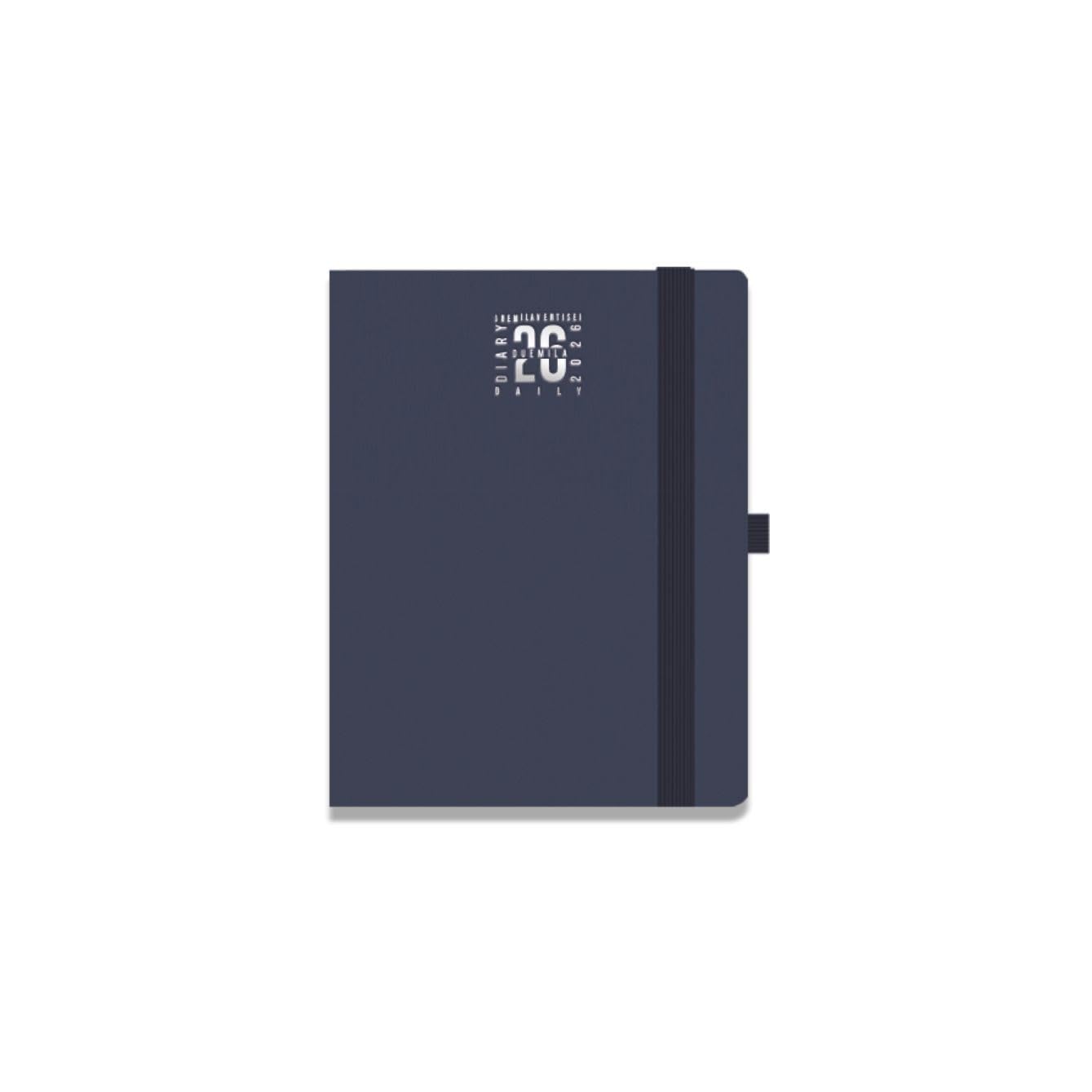 Cartomania Agenda 2026 Journalier M 12 Mois Lilas Pailleté, 12 X 18 Cm