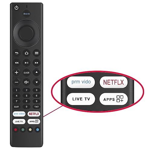 Replacement Remote Control Fit for JVC TV Edition Smart 4K HDR LED TV LT-40CF890 LT-43CF890 LT-43CF890A LT-49CF890 LT-50CF890 LT-55CF890 LT-65CF890 - Image 2