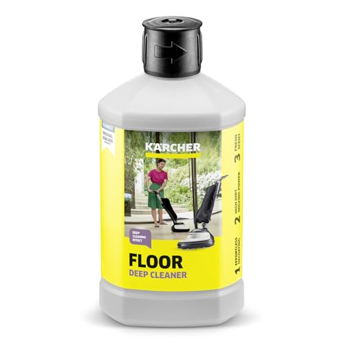 Limpiador para superficies duras RM 533 de Kärcher, para eliminar las capas de cuidado antiguas y la suciedad persistente en piedra, linóleo y PVC, 1l de producto generan 40l de líquido limpiador