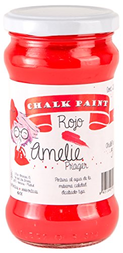 Amelie Prager 280-51 Pintura a la Tiza, Rojo, 280 ml