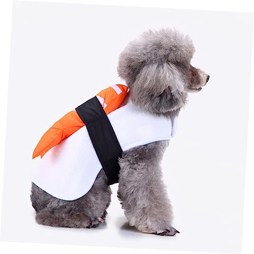 Disfraz Halloween para Perro Talla L Color Naranja miniatura 6