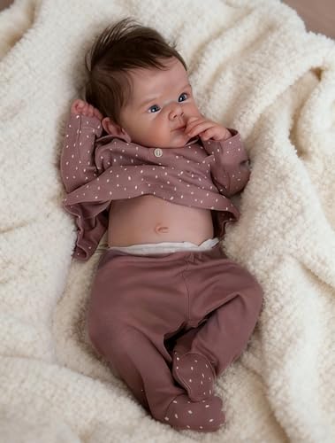 Muñeca Reborn Baby Doll Realista de 18 pulgadas miniatura 1